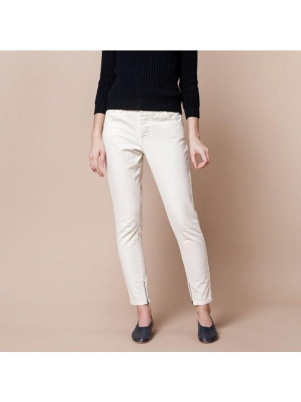Objects Without Meaning Owm Boy Zip Jean in Chalk